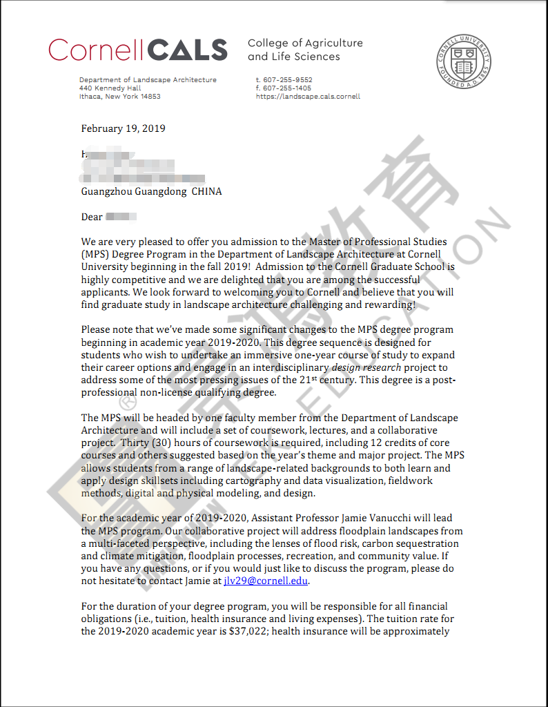 案例 | 成功申请常春藤中新生力大学