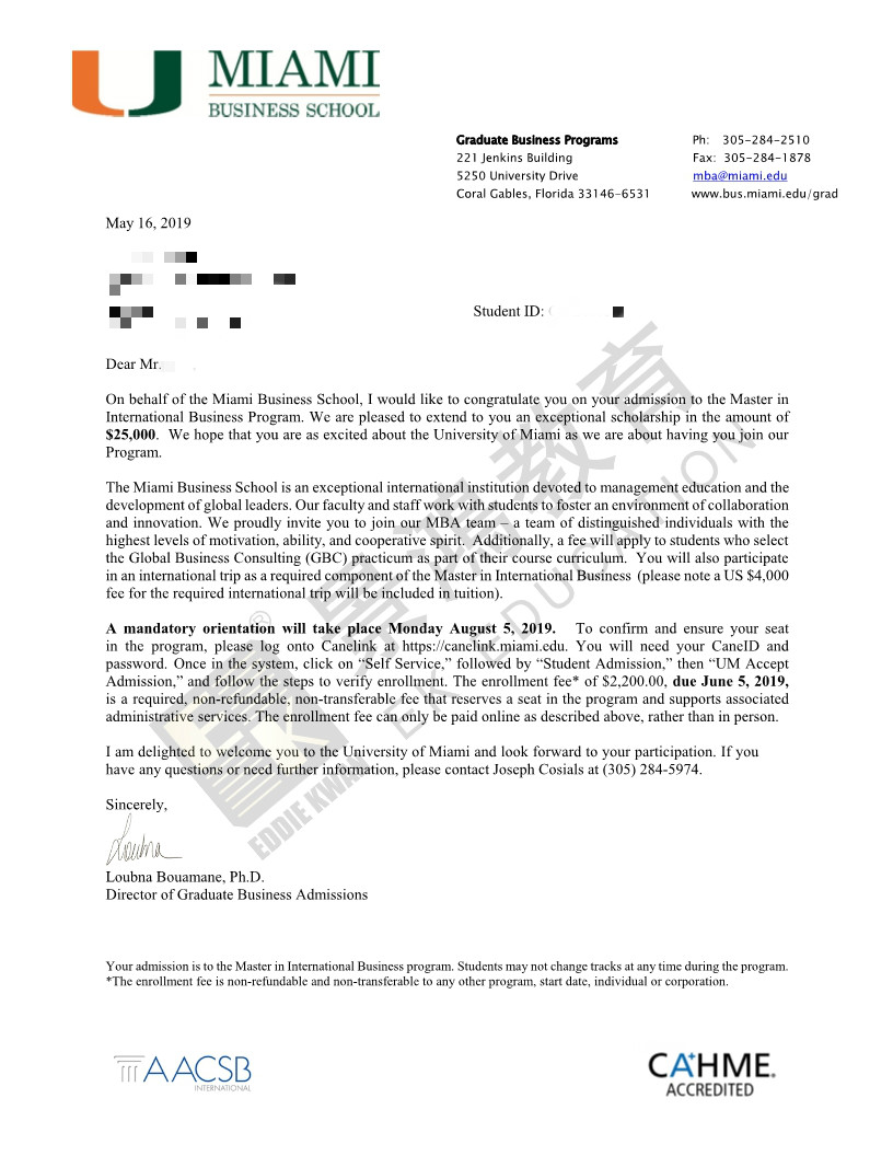 成功案例 | 景鸿教育助您逐一击破美国名校！