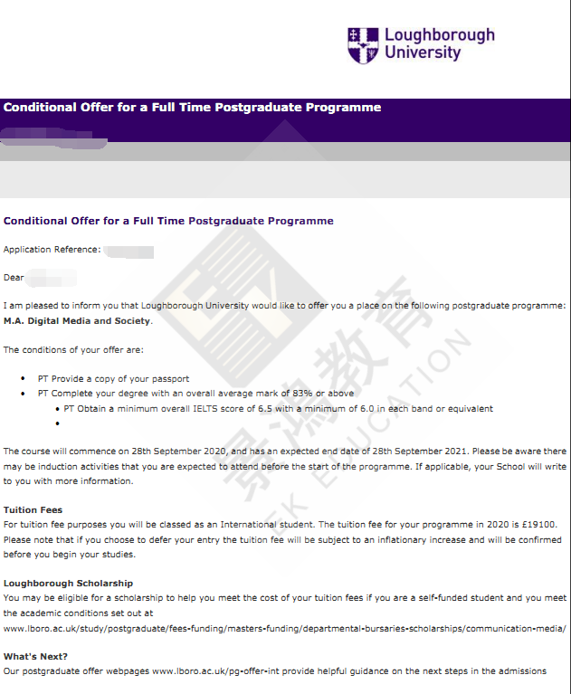 英国M5名校——拉夫堡大学！Get！