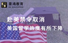 赴美禁令取消 留学美国的中国学生却持续减少